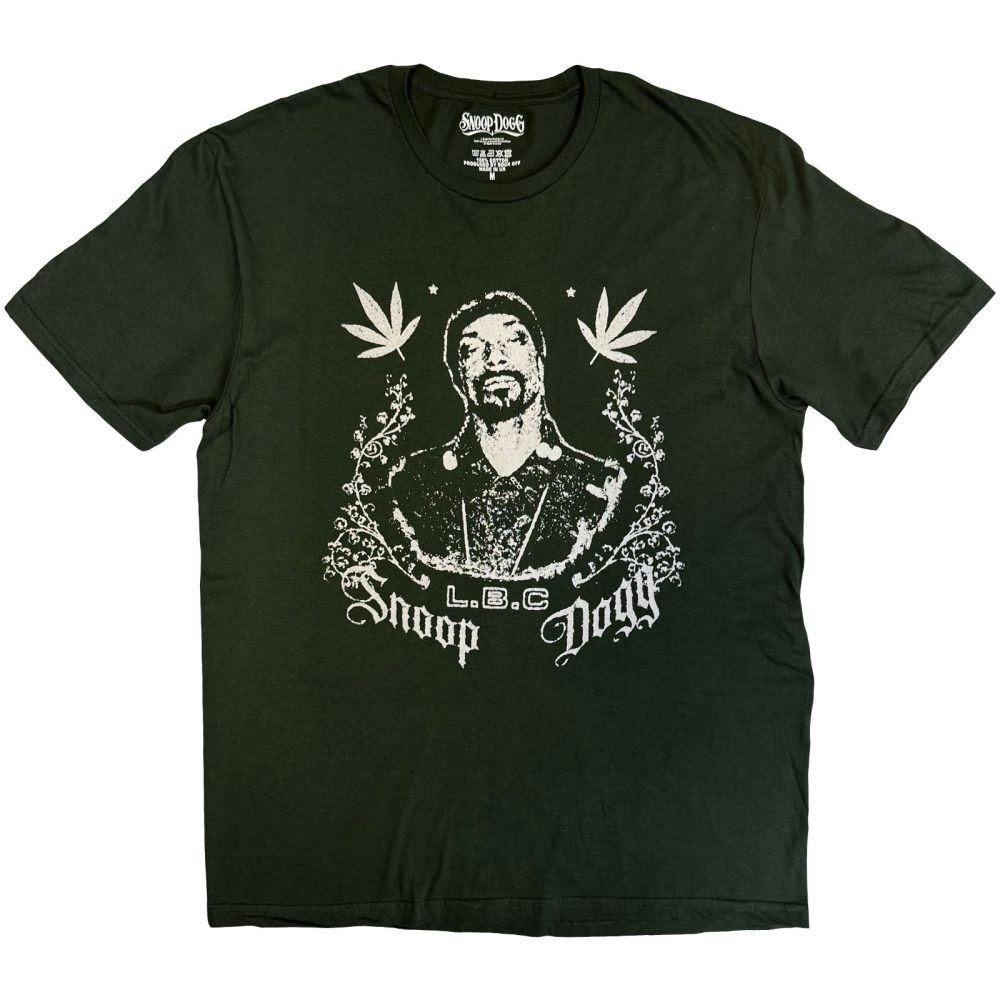 Snoop Dogg - L.B.C. Tshirt Homme - Vert